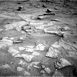 Nasa's Mars rover Curiosity acquired this image using its Right Navigation Camera on Sol 3665, at drive 2118, site number 98