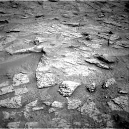 Nasa's Mars rover Curiosity acquired this image using its Right Navigation Camera on Sol 3665, at drive 2142, site number 98
