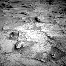 Nasa's Mars rover Curiosity acquired this image using its Right Navigation Camera on Sol 3665, at drive 2190, site number 98