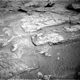 Nasa's Mars rover Curiosity acquired this image using its Right Navigation Camera on Sol 3665, at drive 2244, site number 98