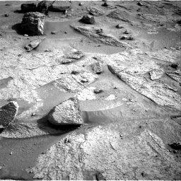 Nasa's Mars rover Curiosity acquired this image using its Right Navigation Camera on Sol 3665, at drive 2292, site number 98