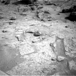 Nasa's Mars rover Curiosity acquired this image using its Right Navigation Camera on Sol 3665, at drive 2322, site number 98