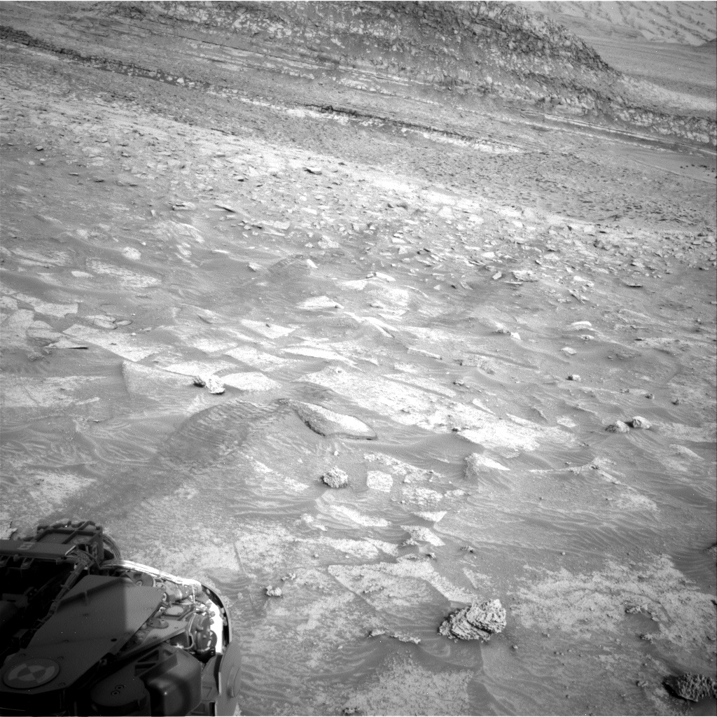 Nasa's Mars rover Curiosity acquired this image using its Right Navigation Camera on Sol 3665, at drive 2350, site number 98