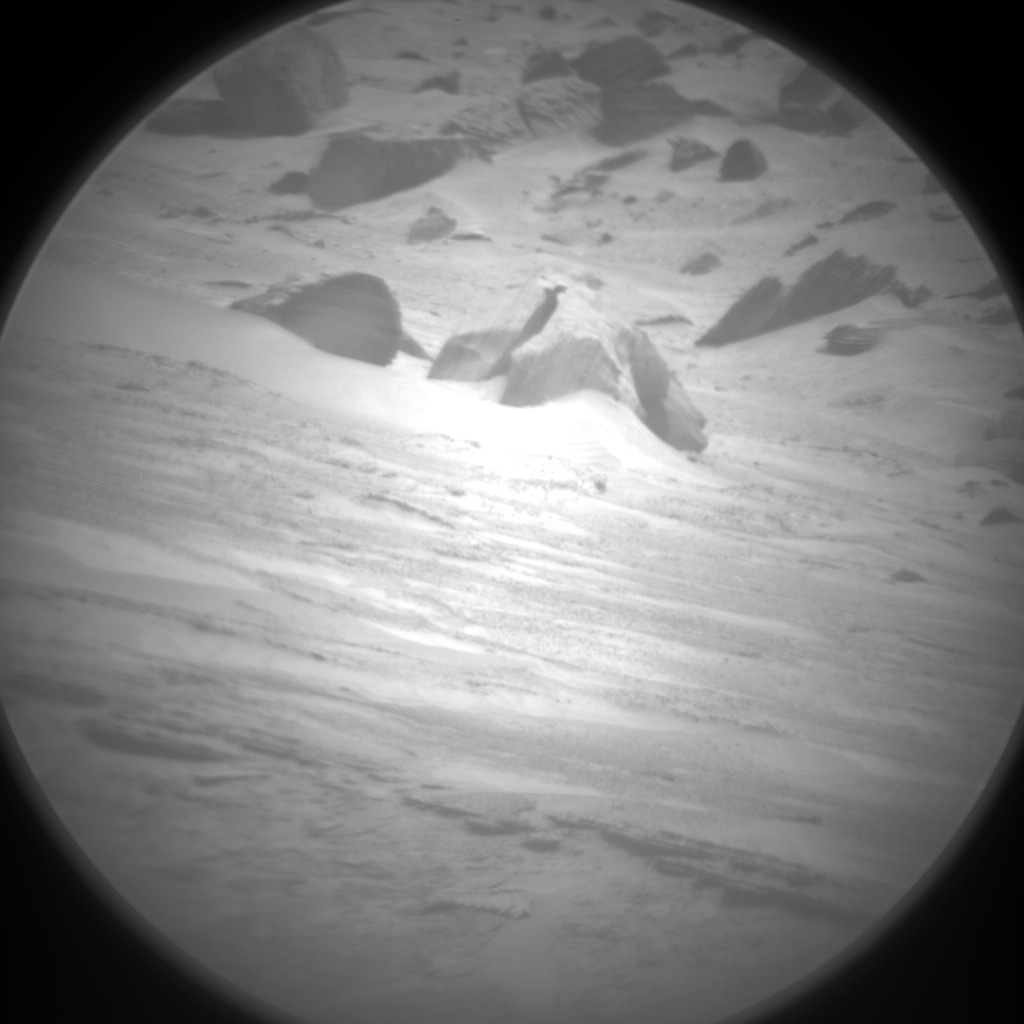 Nasa's Mars rover Curiosity acquired this image using its Chemistry & Camera (ChemCam) on Sol 3667, at drive 2350, site number 98