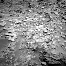 Nasa's Mars rover Curiosity acquired this image using its Left Navigation Camera on Sol 3672, at drive 2626, site number 98