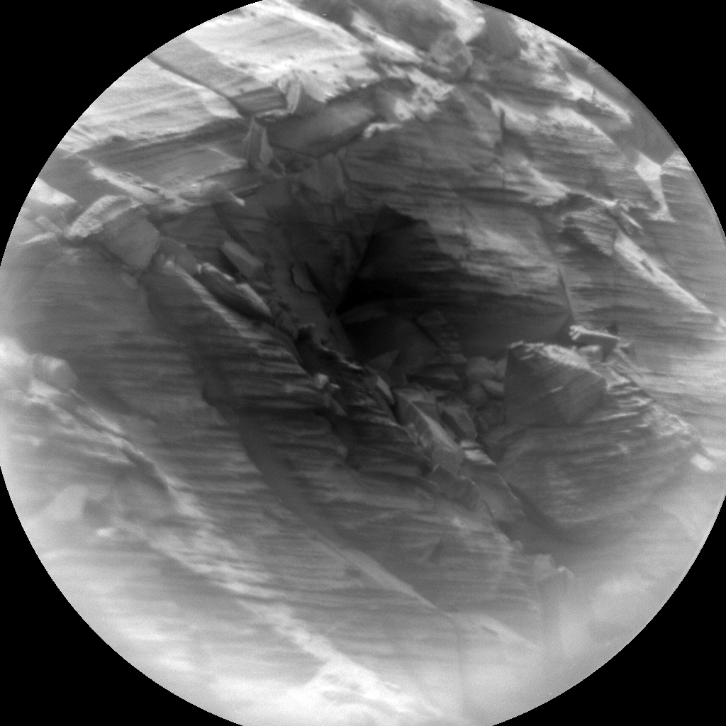 Nasa's Mars rover Curiosity acquired this image using its Chemistry & Camera (ChemCam) on Sol 3672, at drive 2578, site number 98