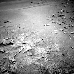 Nasa's Mars rover Curiosity acquired this image using its Left Navigation Camera on Sol 3687, at drive 2710, site number 98