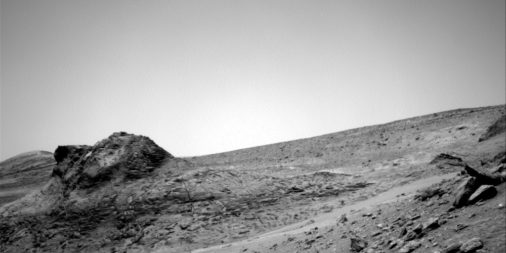 Nasa's Mars rover Curiosity acquired this image using its Right Navigation Camera on Sol 3687, at drive 2704, site number 98