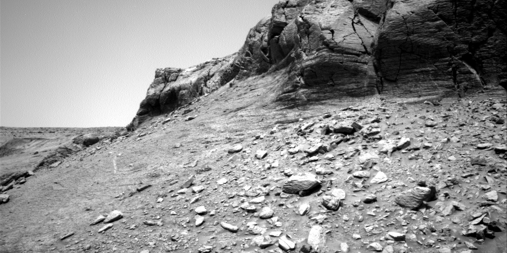 Nasa's Mars rover Curiosity acquired this image using its Right Navigation Camera on Sol 3687, at drive 2704, site number 98