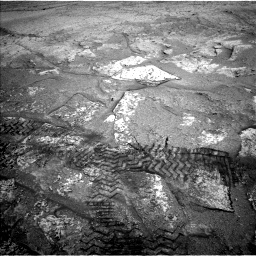 Nasa's Mars rover Curiosity acquired this image using its Left Navigation Camera on Sol 3690, at drive 112, site number 99