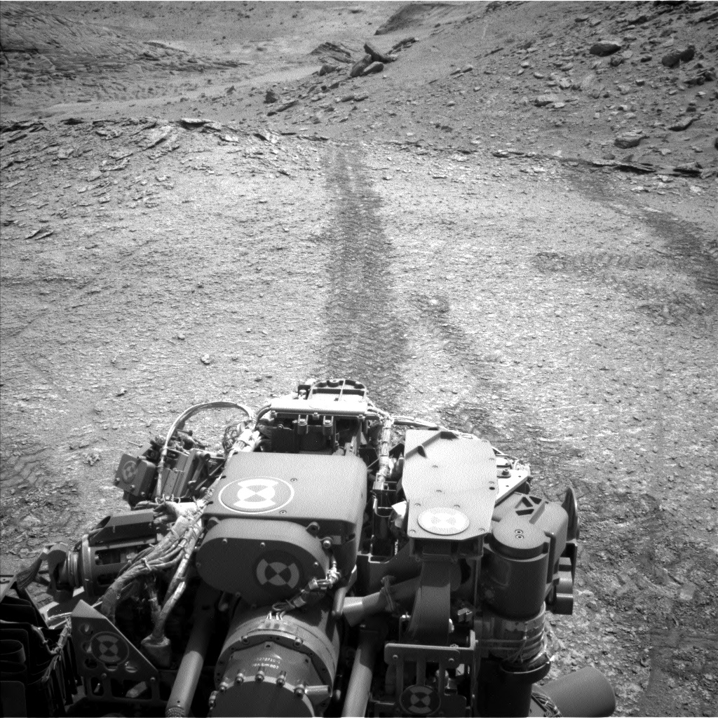 Nasa's Mars rover Curiosity acquired this image using its Left Navigation Camera on Sol 3690, at drive 188, site number 99
