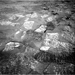 Nasa's Mars rover Curiosity acquired this image using its Right Navigation Camera on Sol 3690, at drive 78, site number 99