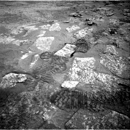 Nasa's Mars rover Curiosity acquired this image using its Right Navigation Camera on Sol 3690, at drive 92, site number 99