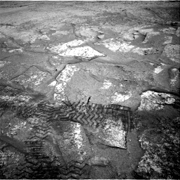 Nasa's Mars rover Curiosity acquired this image using its Right Navigation Camera on Sol 3690, at drive 112, site number 99