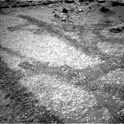 Nasa's Mars rover Curiosity acquired this image using its Left Navigation Camera on Sol 3700, at drive 224, site number 99