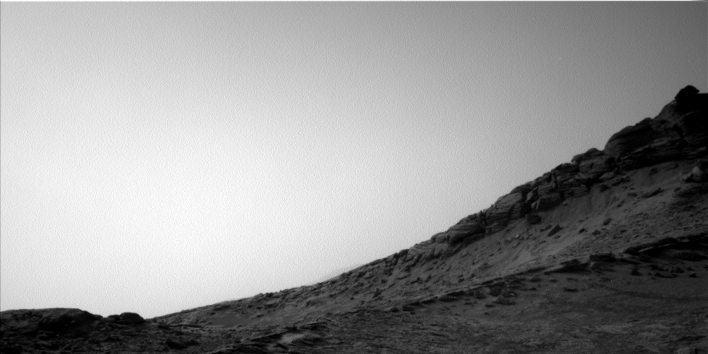 Nasa's Mars rover Curiosity acquired this image using its Left Navigation Camera on Sol 3700, at drive 398, site number 99