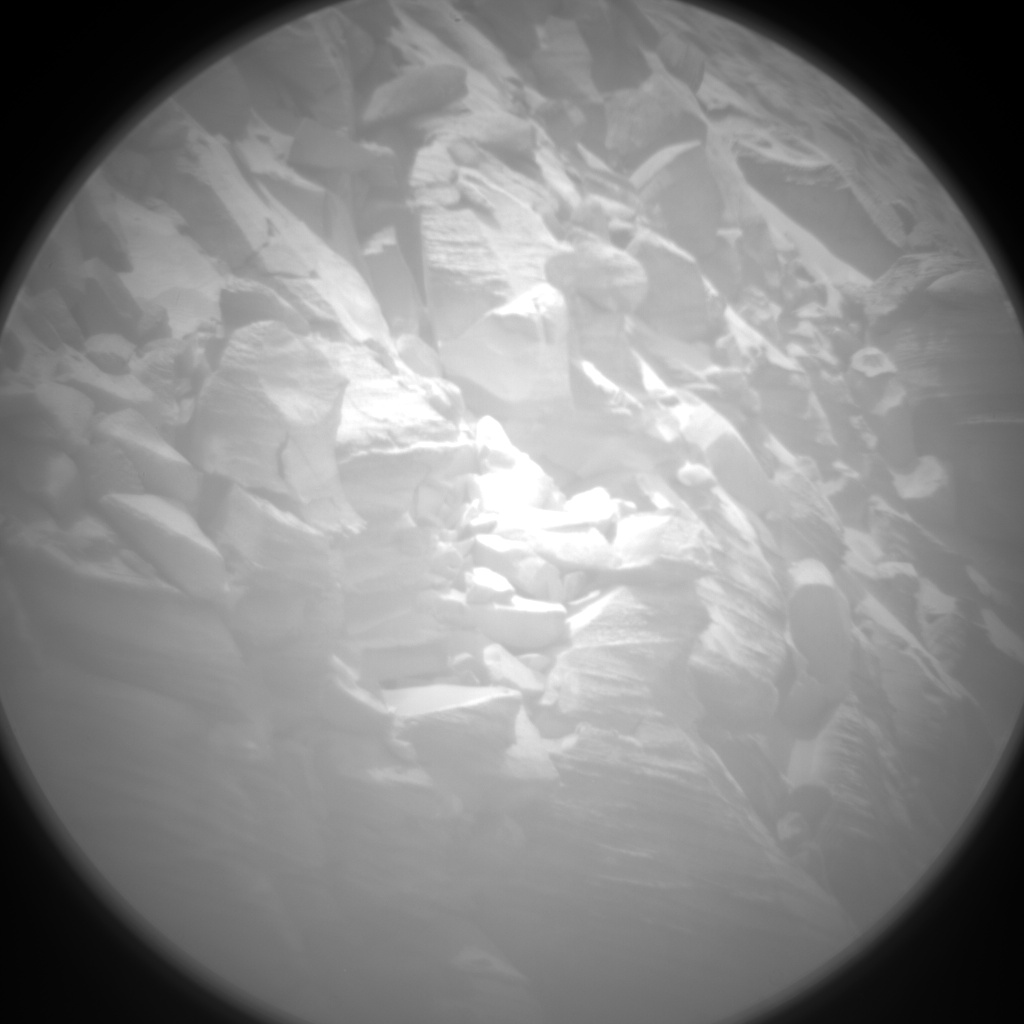 Nasa's Mars rover Curiosity acquired this image using its Chemistry & Camera (ChemCam) on Sol 3702, at drive 398, site number 99