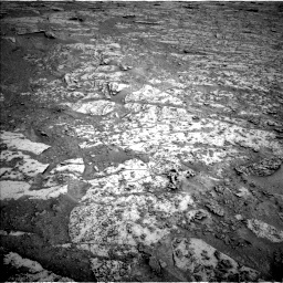 Nasa's Mars rover Curiosity acquired this image using its Left Navigation Camera on Sol 3703, at drive 668, site number 99