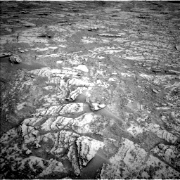 Nasa's Mars rover Curiosity acquired this image using its Left Navigation Camera on Sol 3703, at drive 686, site number 99