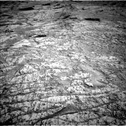Nasa's Mars rover Curiosity acquired this image using its Left Navigation Camera on Sol 3703, at drive 734, site number 99