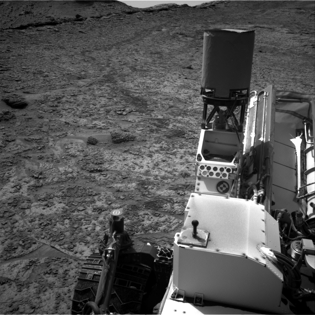Nasa's Mars rover Curiosity acquired this image using its Right Navigation Camera on Sol 3703, at drive 740, site number 99