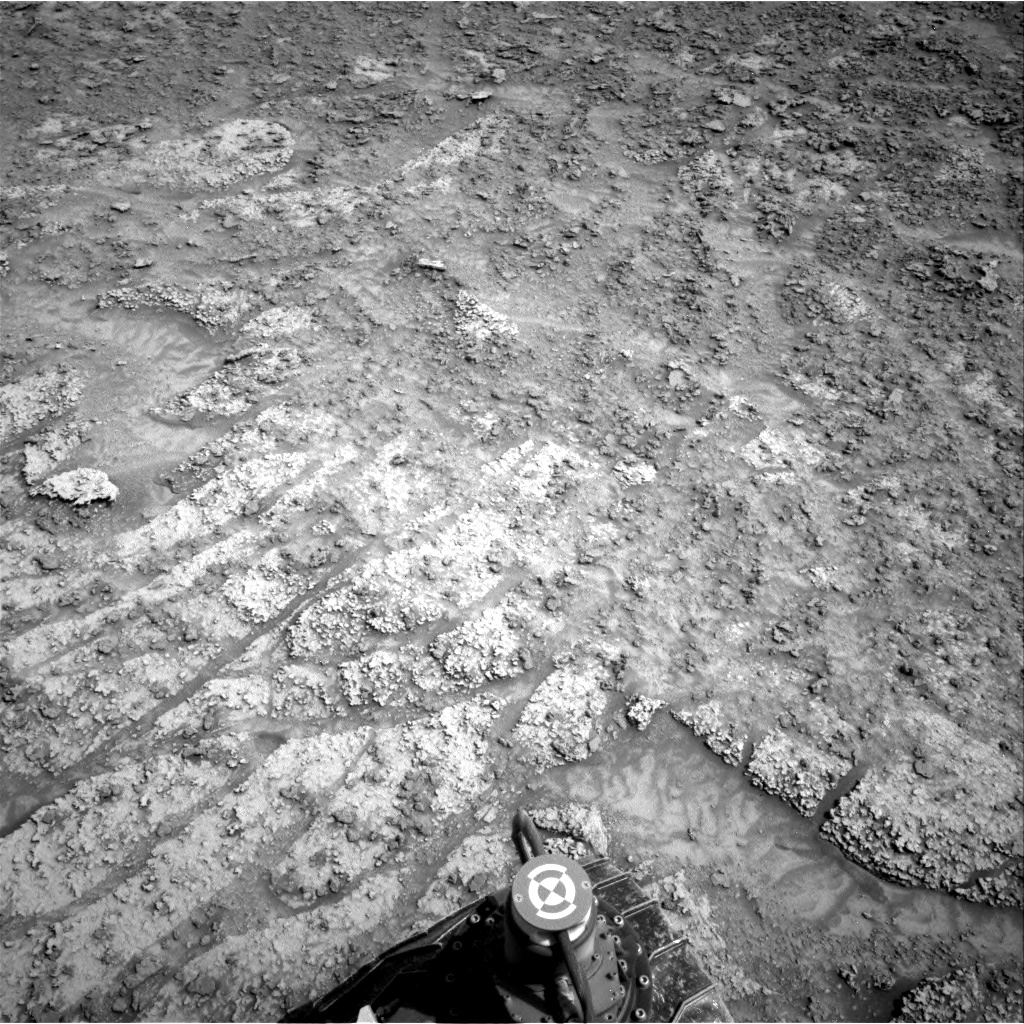 Nasa's Mars rover Curiosity acquired this image using its Right Navigation Camera on Sol 3703, at drive 740, site number 99