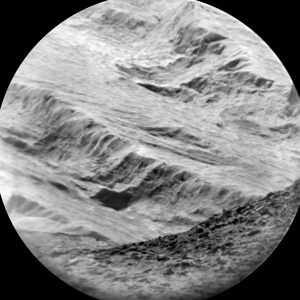 Nasa's Mars rover Curiosity acquired this image using its Chemistry & Camera (ChemCam) on Sol 3705, at drive 740, site number 99