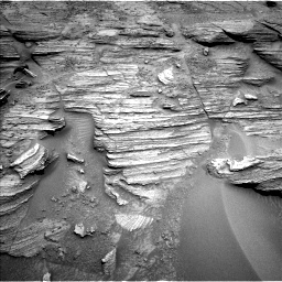 Nasa's Mars rover Curiosity acquired this image using its Left Navigation Camera on Sol 3706, at drive 920, site number 99