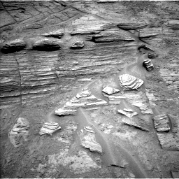 Nasa's Mars rover Curiosity acquired this image using its Left Navigation Camera on Sol 3706, at drive 938, site number 99