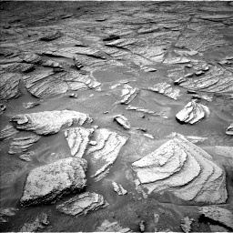 Nasa's Mars rover Curiosity acquired this image using its Left Navigation Camera on Sol 3706, at drive 1184, site number 99