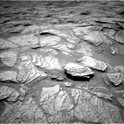 Nasa's Mars rover Curiosity acquired this image using its Left Navigation Camera on Sol 3706, at drive 1208, site number 99