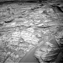 Nasa's Mars rover Curiosity acquired this image using its Right Navigation Camera on Sol 3706, at drive 848, site number 99