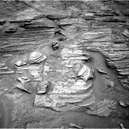 Nasa's Mars rover Curiosity acquired this image using its Right Navigation Camera on Sol 3706, at drive 932, site number 99