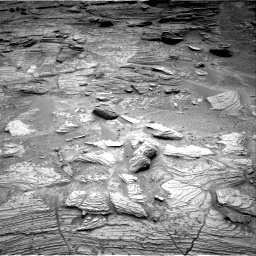 Nasa's Mars rover Curiosity acquired this image using its Right Navigation Camera on Sol 3706, at drive 1034, site number 99