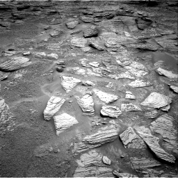Nasa's Mars rover Curiosity acquired this image using its Right Navigation Camera on Sol 3706, at drive 1058, site number 99