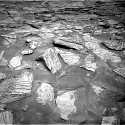 Nasa's Mars rover Curiosity acquired this image using its Right Navigation Camera on Sol 3706, at drive 1118, site number 99