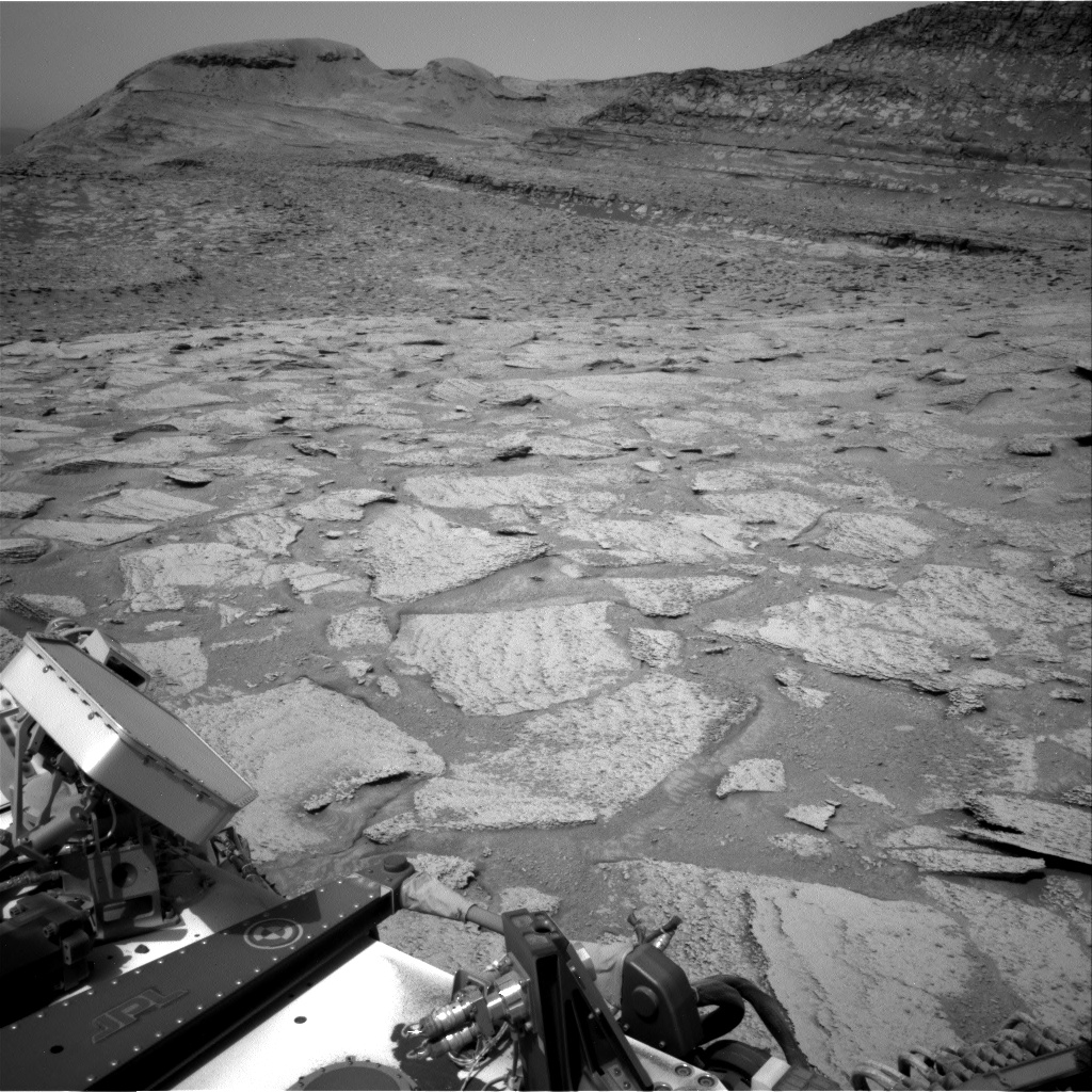 Nasa's Mars rover Curiosity acquired this image using its Right Navigation Camera on Sol 3706, at drive 1256, site number 99