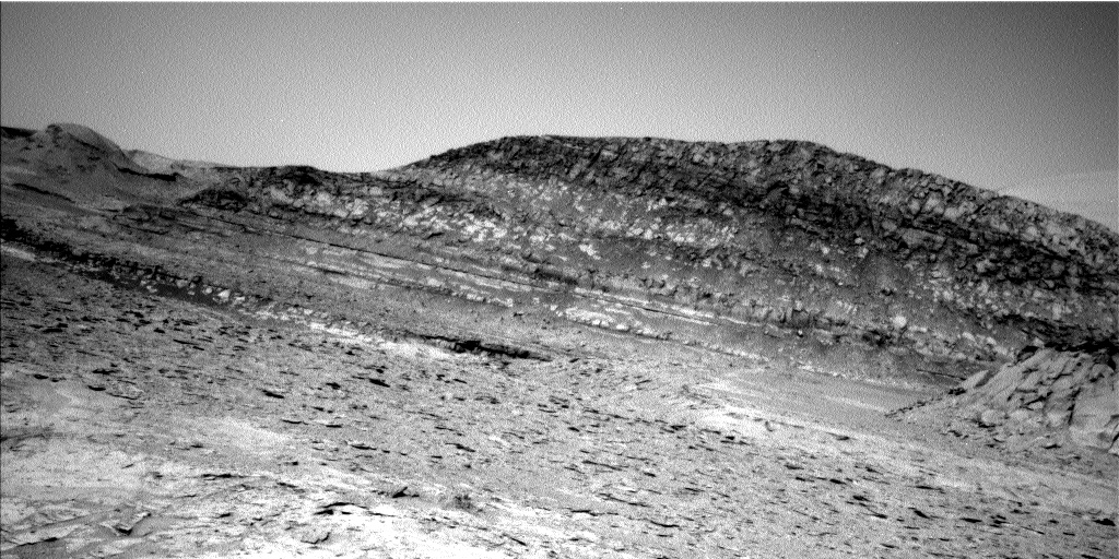 Nasa's Mars rover Curiosity acquired this image using its Left Navigation Camera on Sol 3708, at drive 1450, site number 99