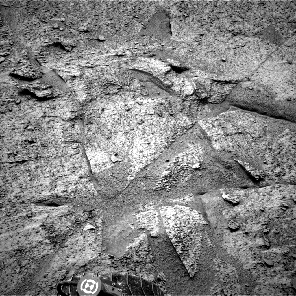 Nasa's Mars rover Curiosity acquired this image using its Left Navigation Camera on Sol 3708, at drive 1450, site number 99