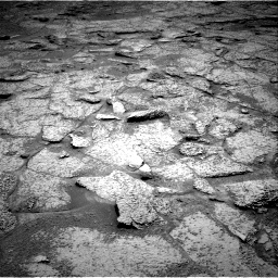 Nasa's Mars rover Curiosity acquired this image using its Right Navigation Camera on Sol 3708, at drive 1262, site number 99