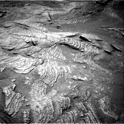 Nasa's Mars rover Curiosity acquired this image using its Right Navigation Camera on Sol 3708, at drive 1384, site number 99