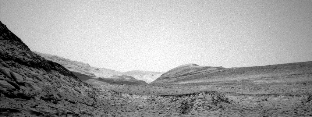 Nasa's Mars rover Curiosity acquired this image using its Left Navigation Camera on Sol 3710, at drive 1450, site number 99