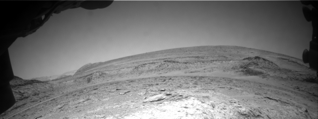 Nasa's Mars rover Curiosity acquired this image using its Front Hazard Avoidance Camera (Front Hazcam) on Sol 3711, at drive 1450, site number 99