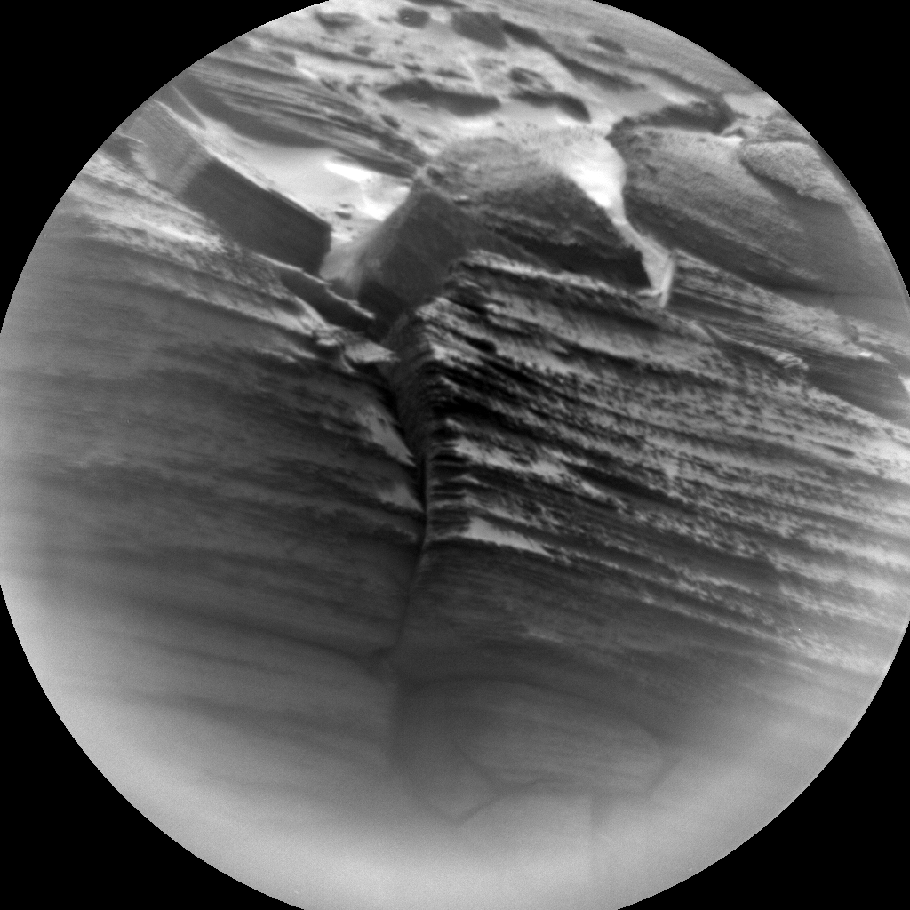 Nasa's Mars rover Curiosity acquired this image using its Chemistry & Camera (ChemCam) on Sol 3714, at drive 1450, site number 99
