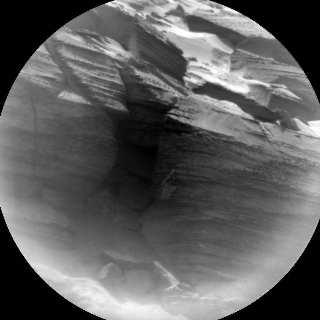 Nasa's Mars rover Curiosity acquired this image using its Chemistry & Camera (ChemCam) on Sol 3714, at drive 1450, site number 99