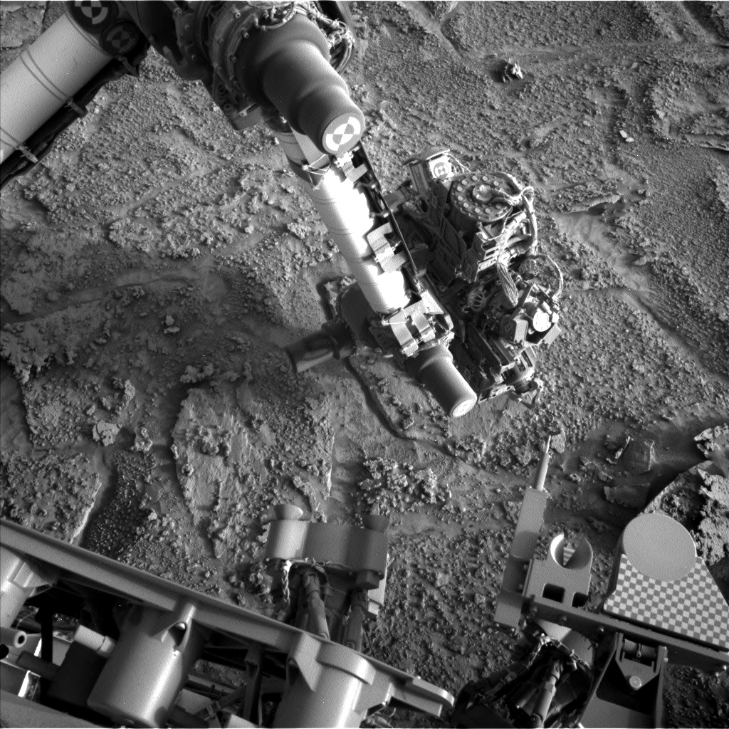 Nasa's Mars rover Curiosity acquired this image using its Left Navigation Camera on Sol 3716, at drive 1676, site number 99
