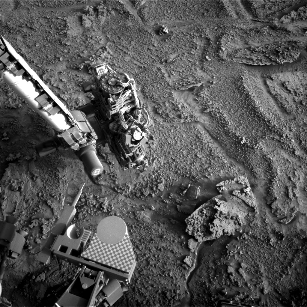 Nasa's Mars rover Curiosity acquired this image using its Right Navigation Camera on Sol 3716, at drive 1676, site number 99