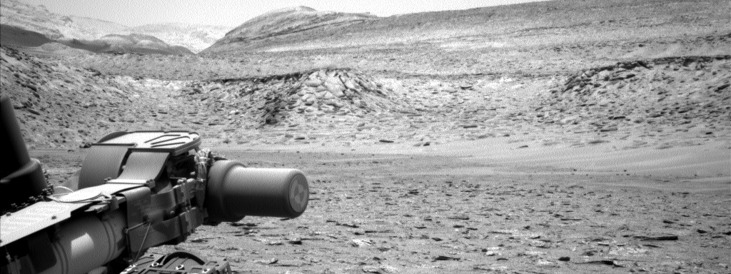 Nasa's Mars rover Curiosity acquired this image using its Left Navigation Camera on Sol 3717, at drive 1676, site number 99