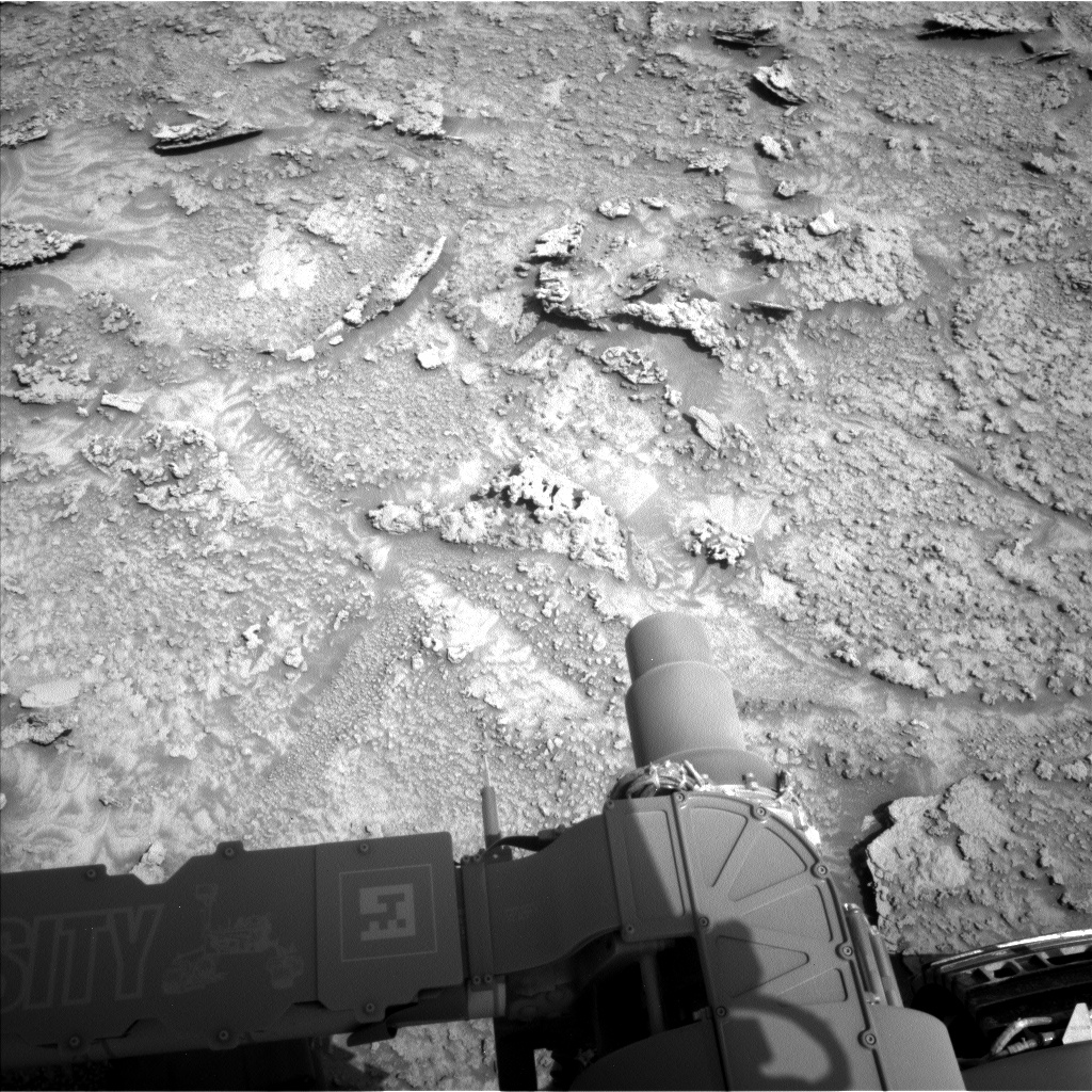 Nasa's Mars rover Curiosity acquired this image using its Left Navigation Camera on Sol 3721, at drive 1850, site number 99