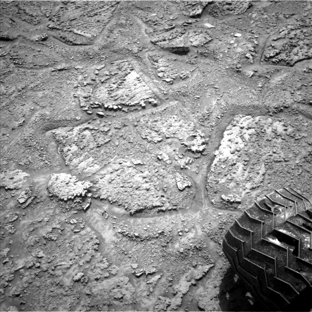 Nasa's Mars rover Curiosity acquired this image using its Left Navigation Camera on Sol 3721, at drive 1850, site number 99